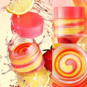LANEIGE limited edition pink lemonade Lip Sleeping Mask, never used